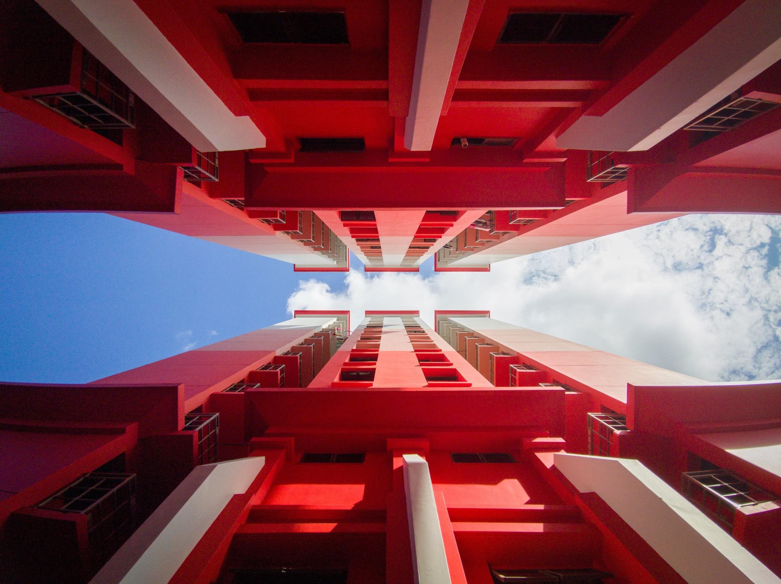 Image of a red Building