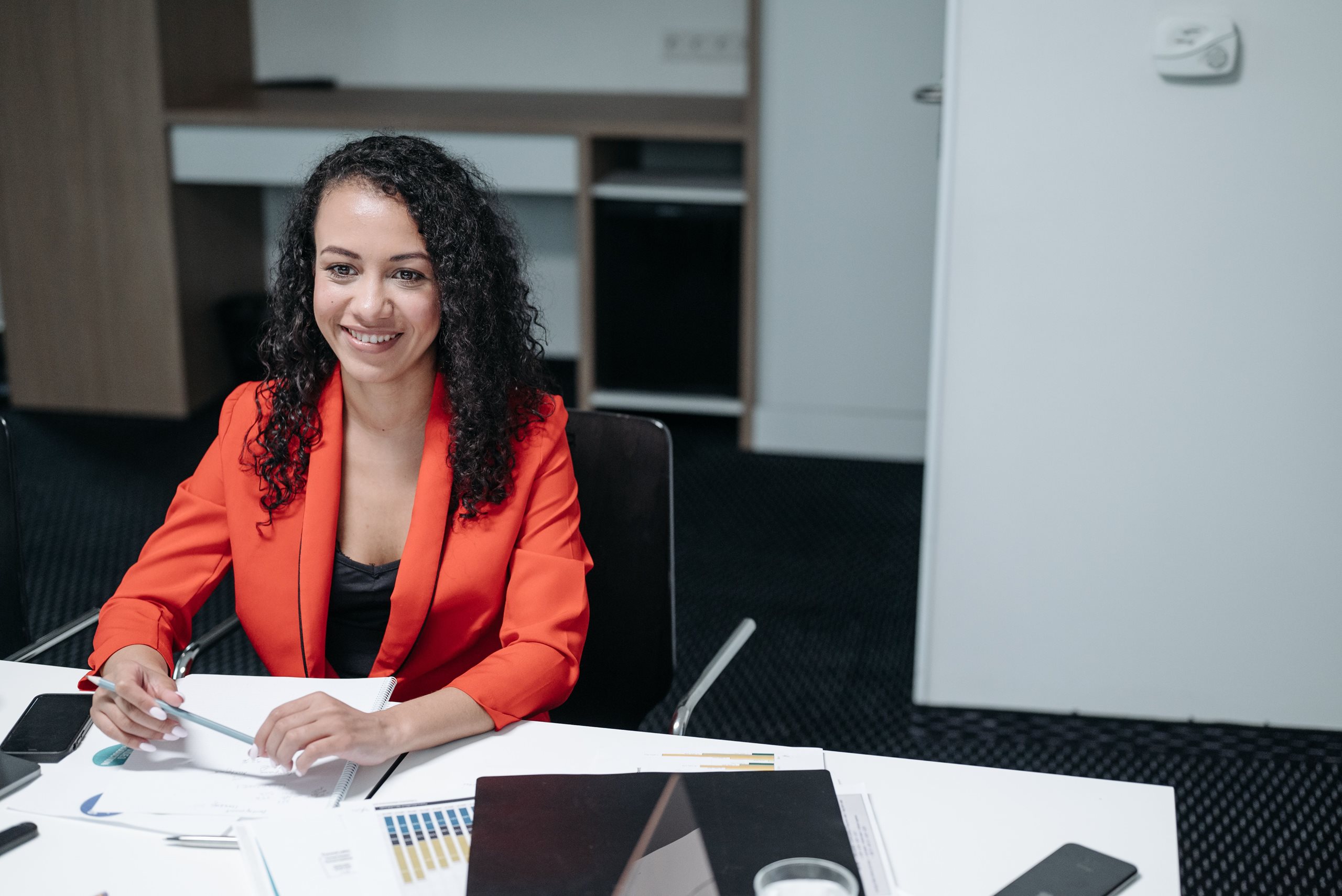 Business Woman Working