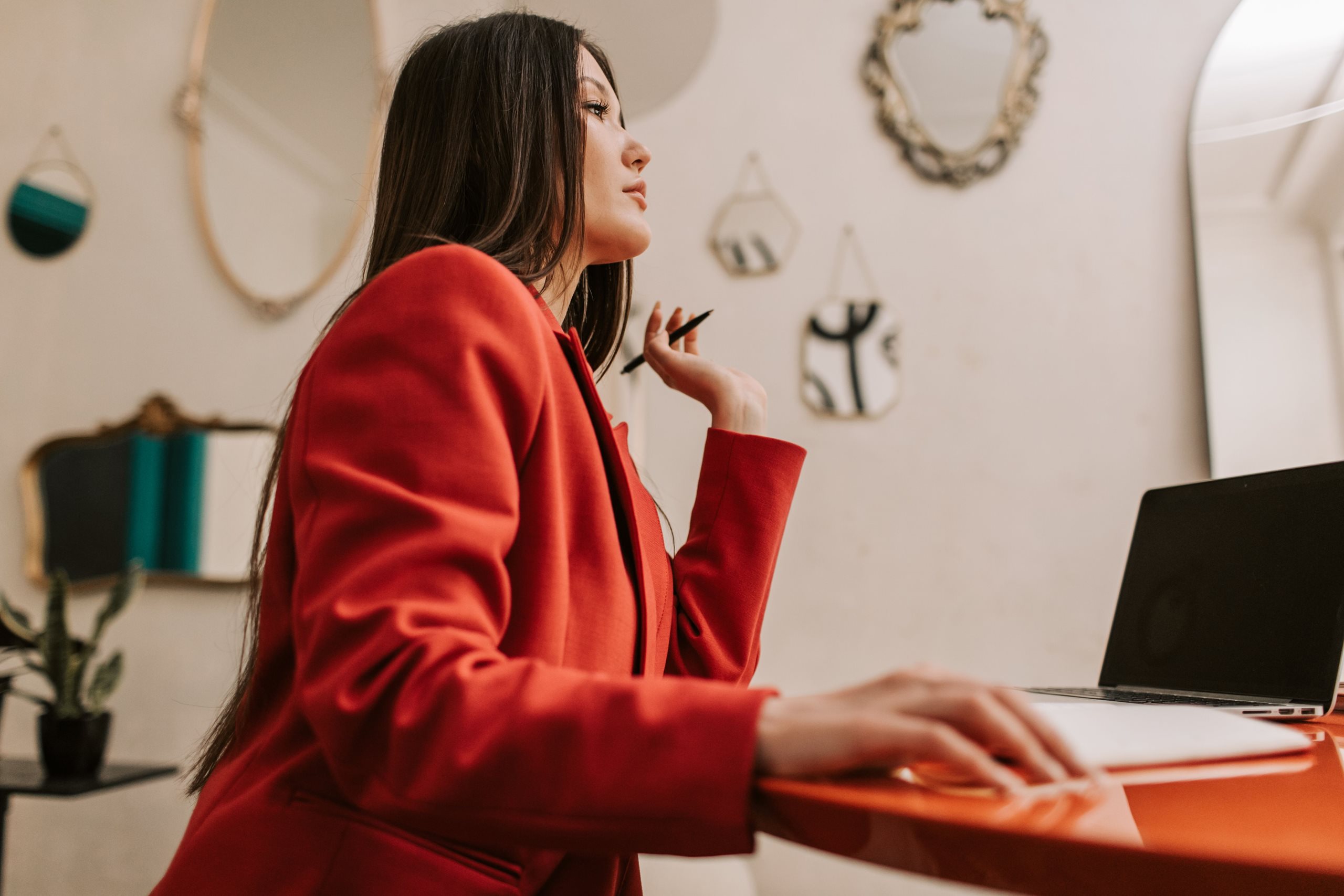 Business Woman Working